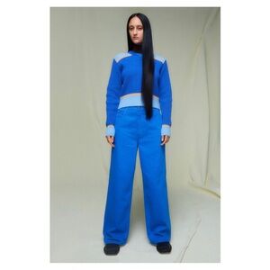 MARNI x UNIQLO • Popcorn Knitted V-Neck Sweater